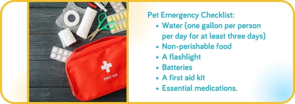 Pet Emergency Checklist