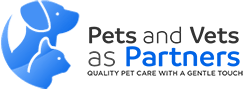 <span>Pets & Vets As Partners</span>
 logo