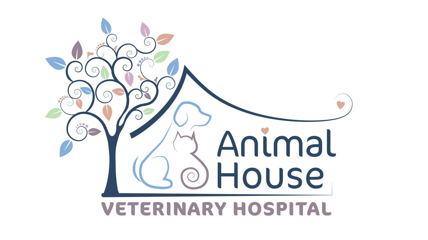 <span>Animal House Veterinary Hospital</span>
 logo