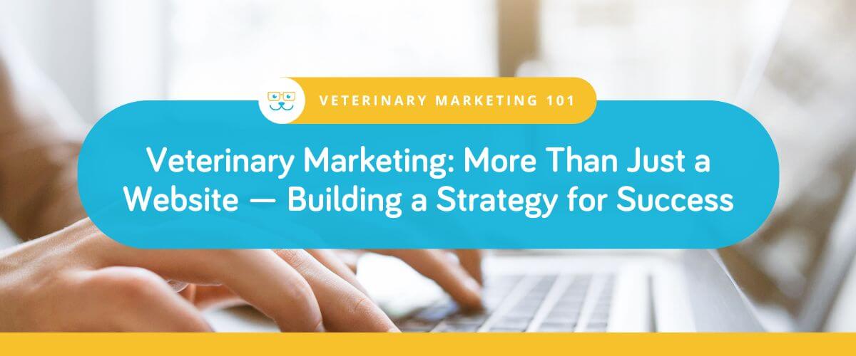 Veterinary Marketing: More Than Just a Website — Building a Strategy for Success